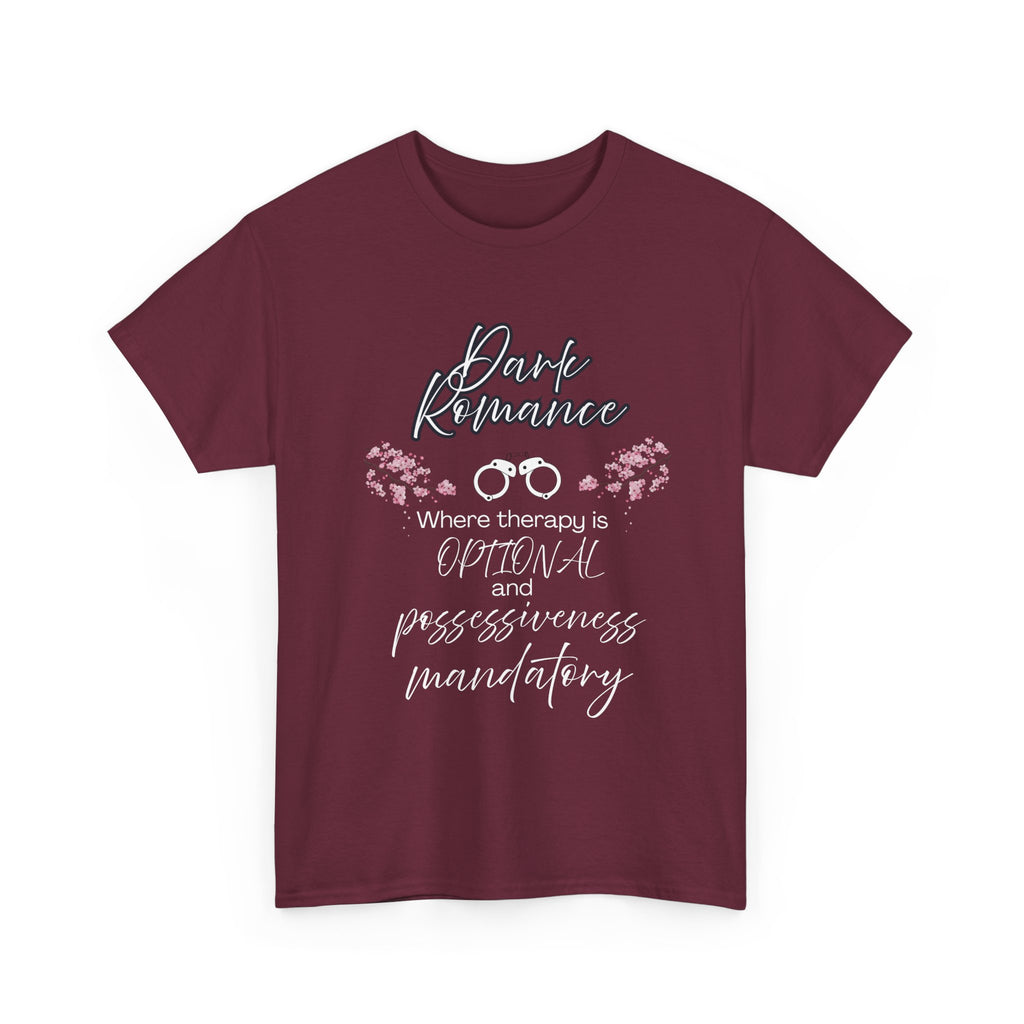 Dark Romance Bookish Tee for Readers