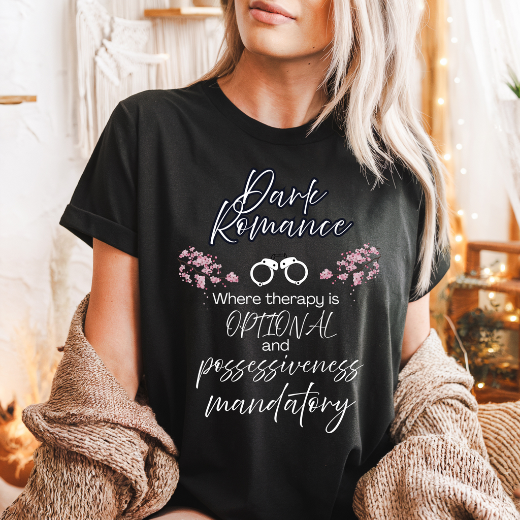 Dark Romance Bookish Tee for Readers