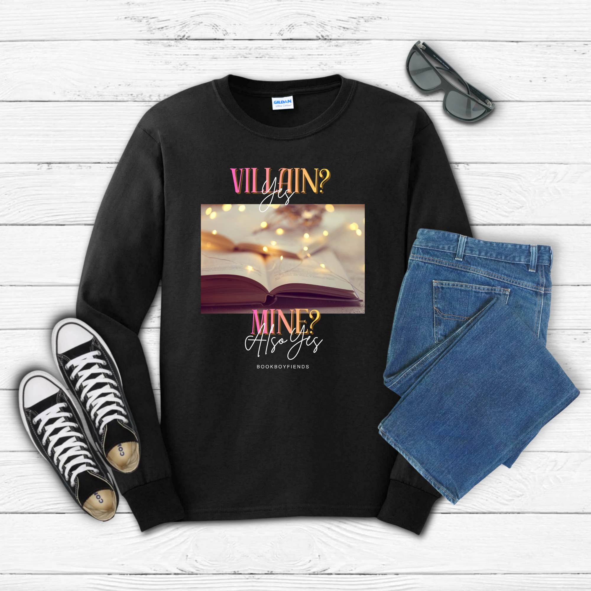 Villain? Yes. Mine? Also Yes. Long Sleeve Tee