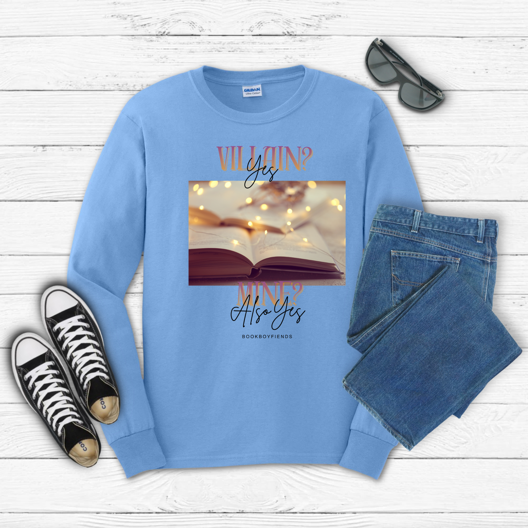 Villain? Yes. Mine? Also Yes. Long Sleeve Tee