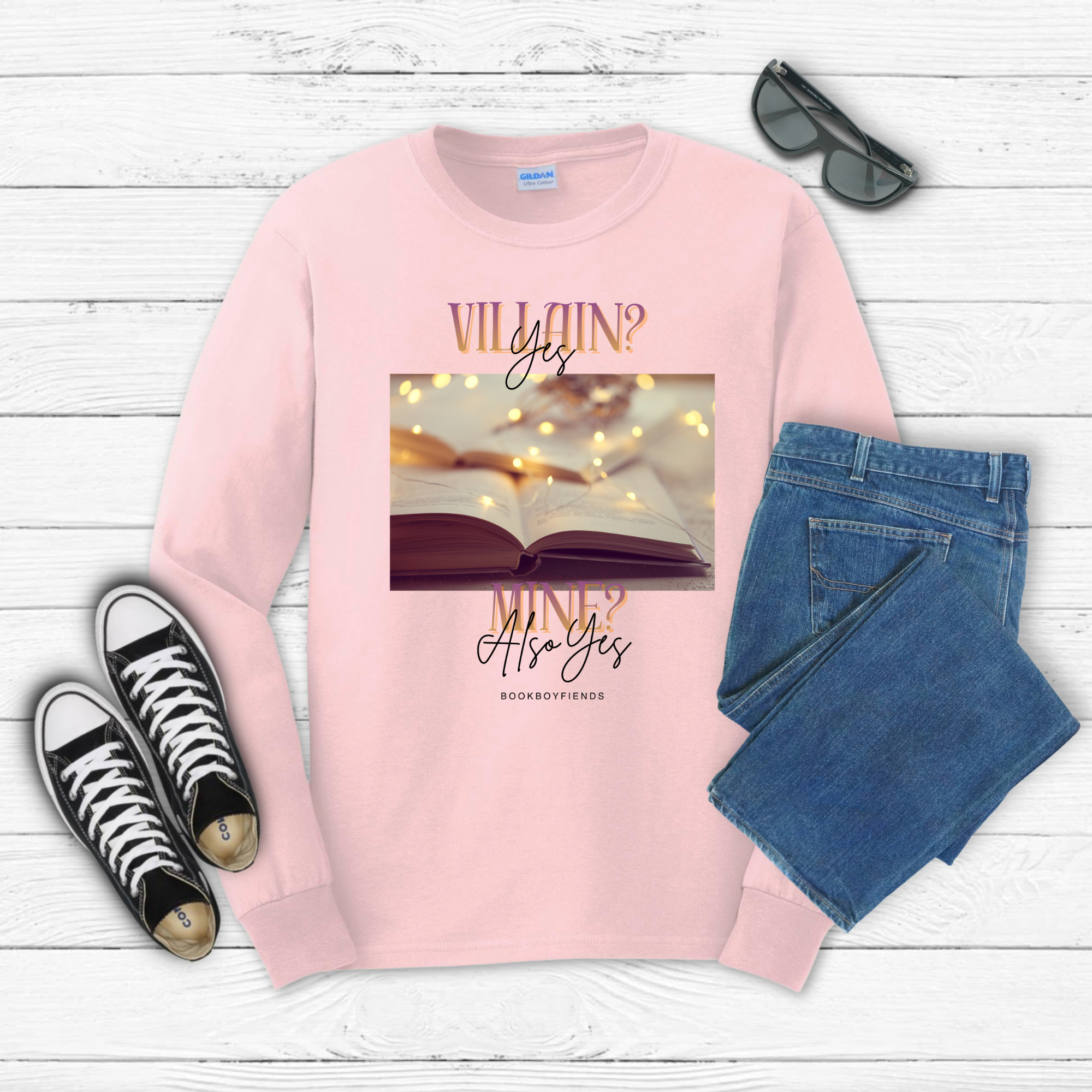 Villain? Yes. Mine? Also Yes. Long Sleeve Tee