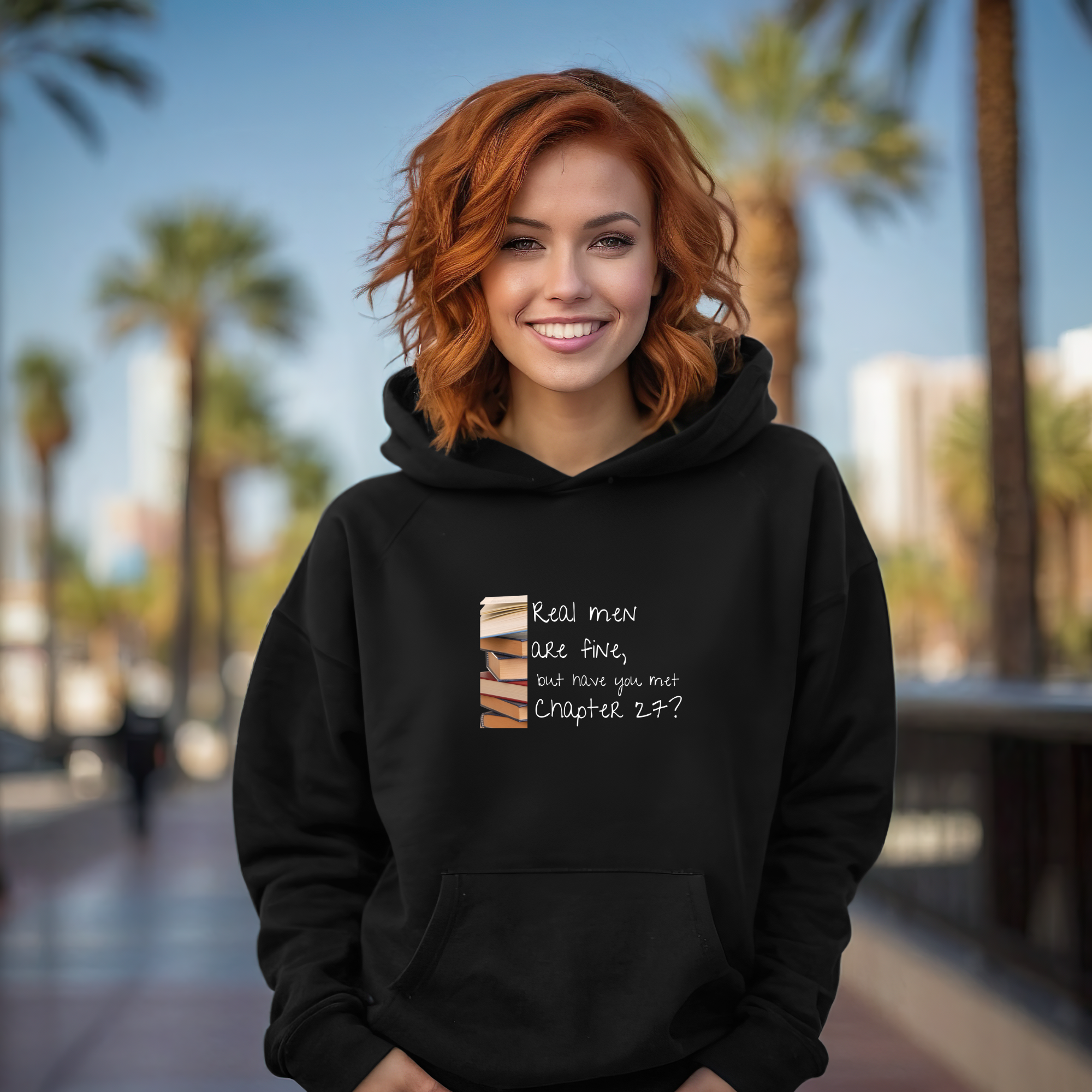 Have you met Chapter 27?  — Book Lover Hoodie Reading Sweatshirt