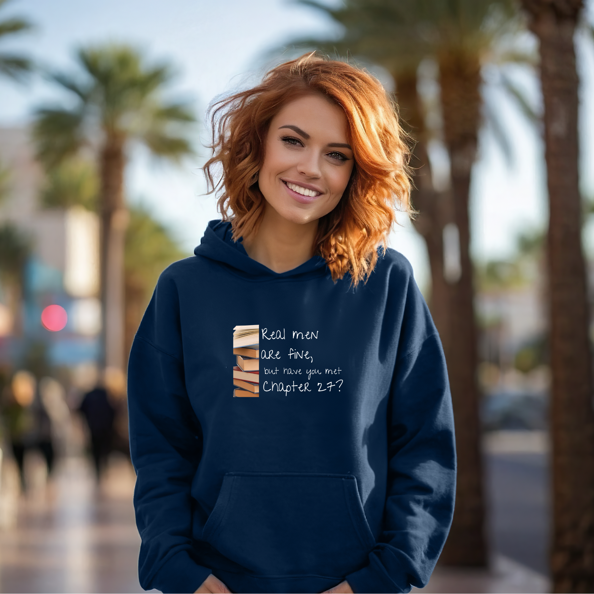 Have you met Chapter 27?  — Book Lover Hoodie Reading Sweatshirt