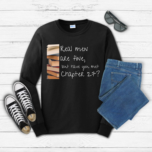 "Have you met Chapter 27?" Long Sleeve Tee — Book Lover Shirt