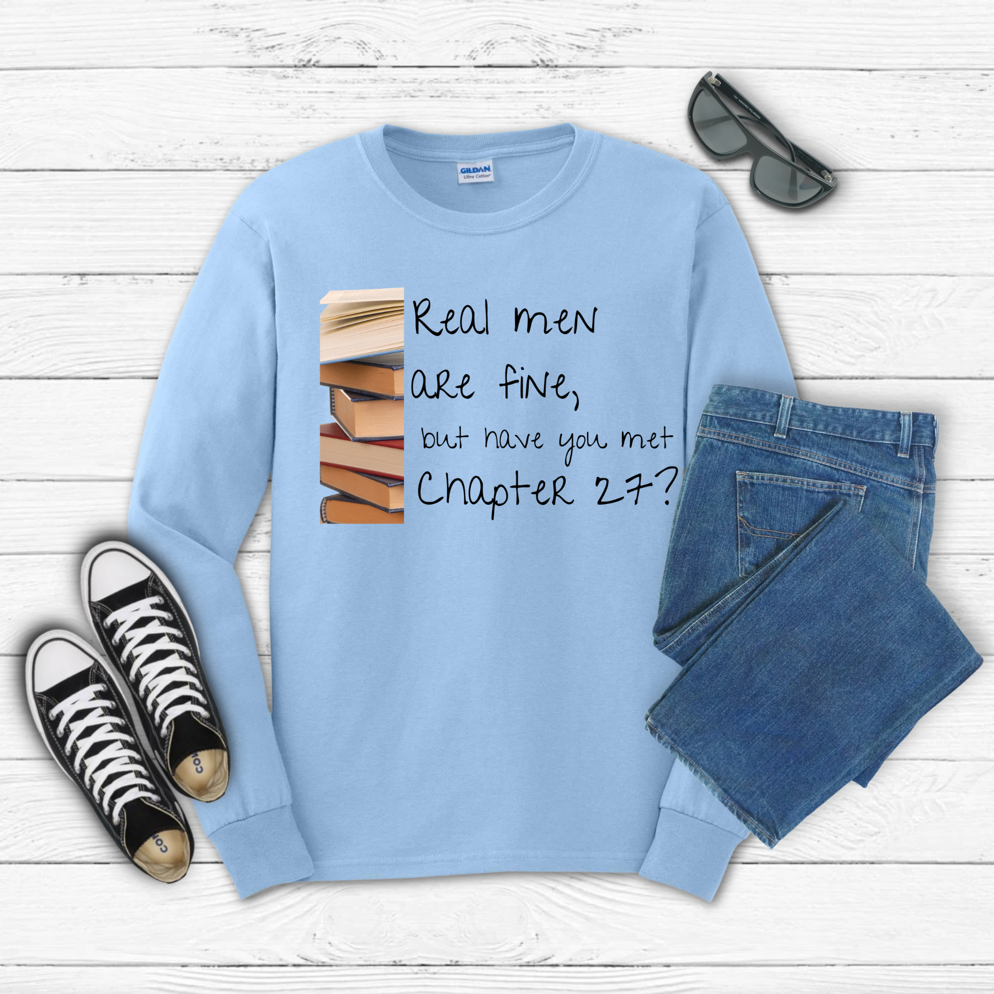 "Have you met Chapter 27?" Long Sleeve Tee — Book Lover Shirt