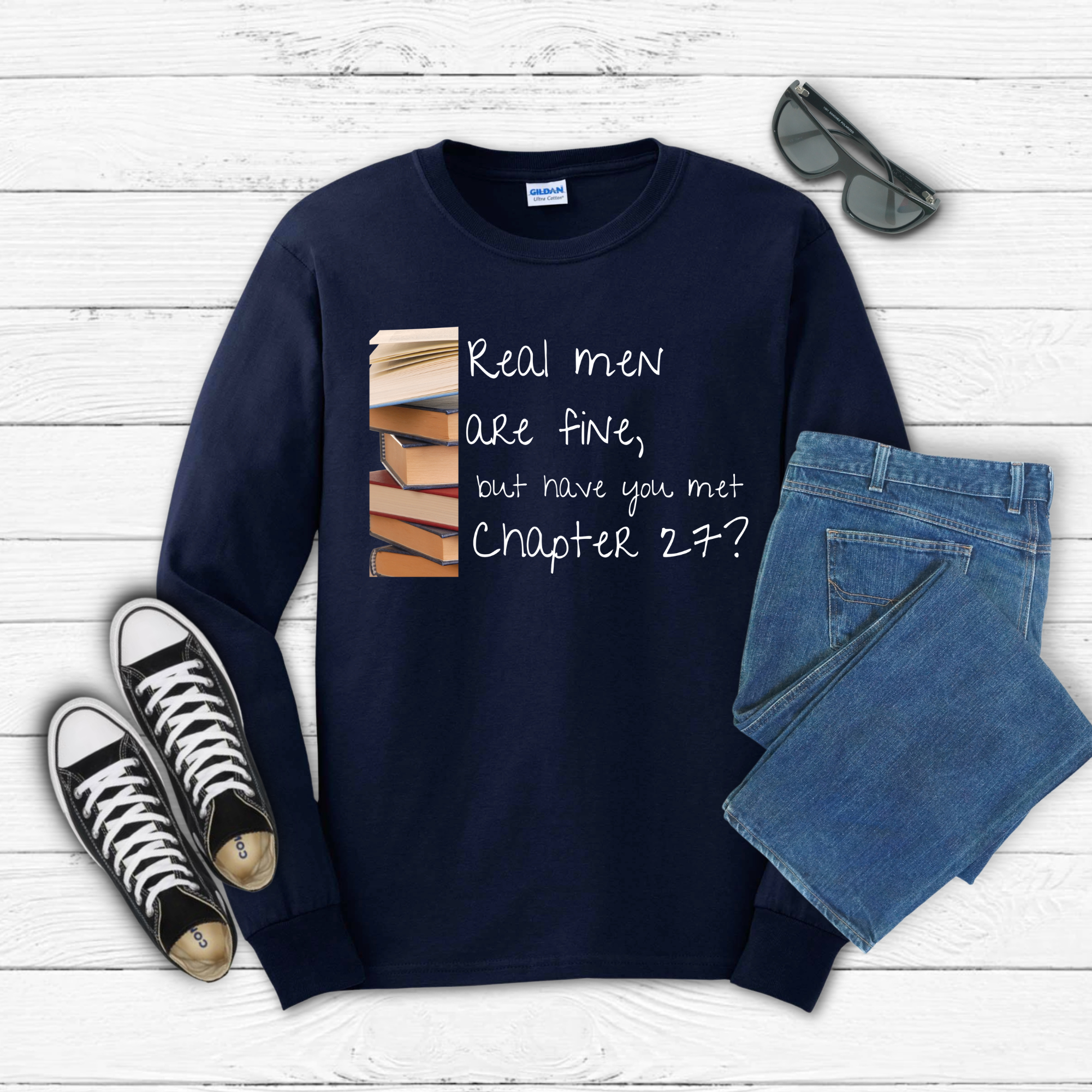 "Have you met Chapter 27?" Long Sleeve Tee — Book Lover Shirt