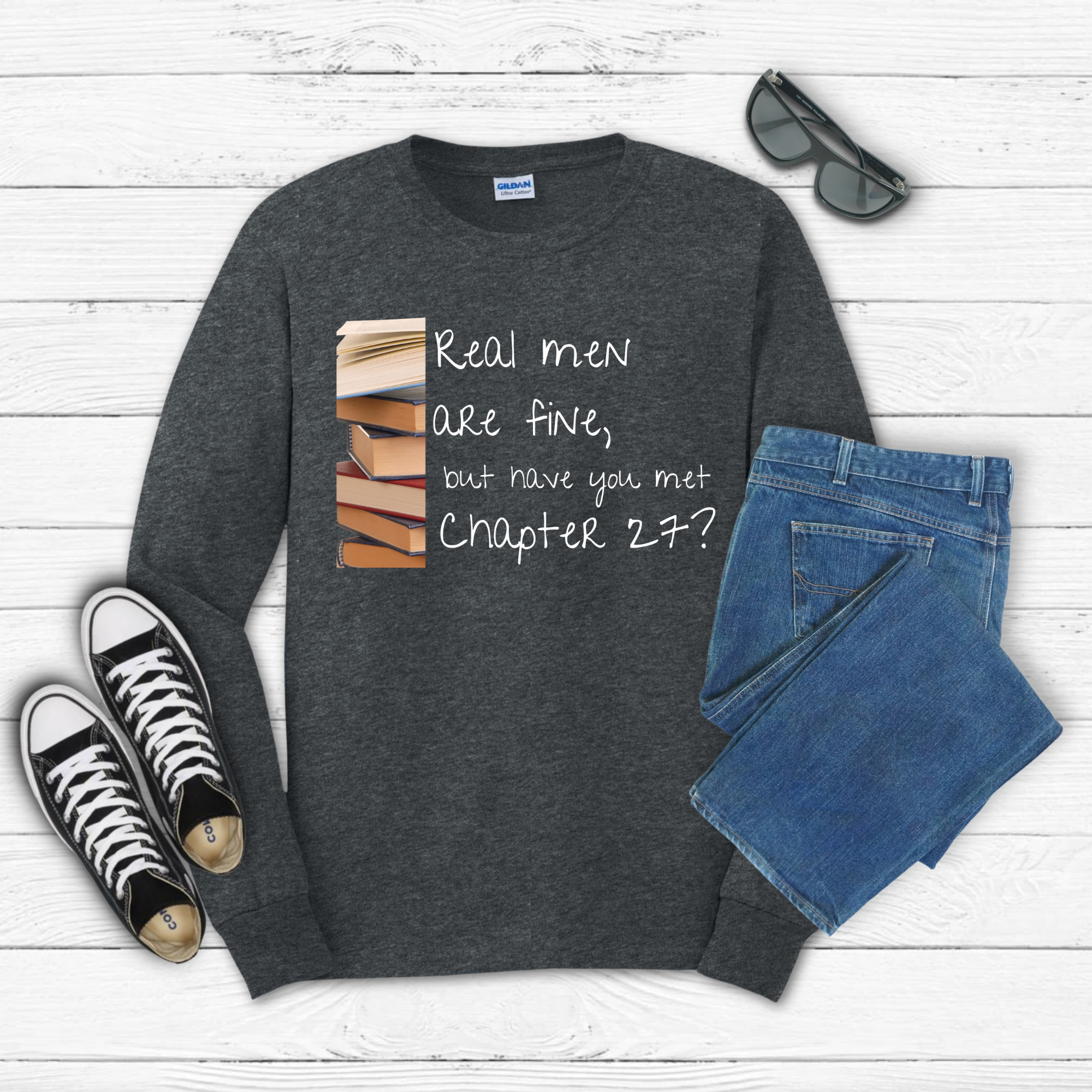"Have you met Chapter 27?" Long Sleeve Tee — Book Lover Shirt